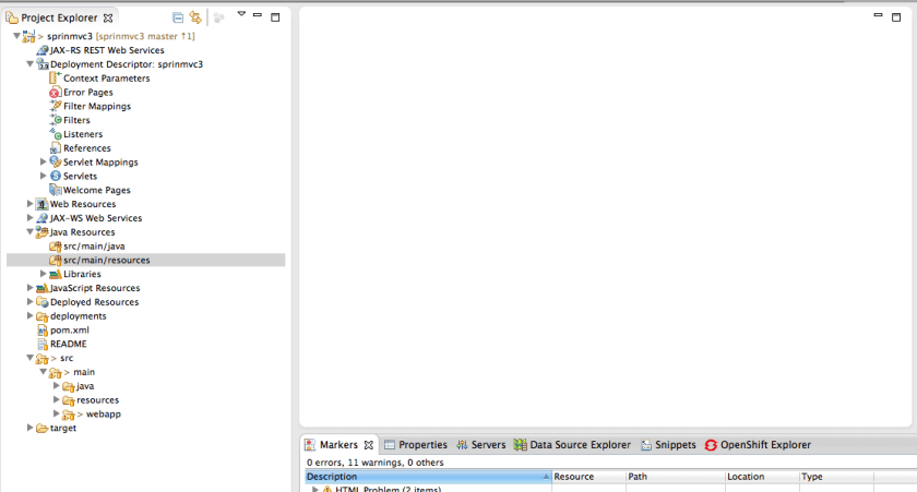 Project Structure New Application